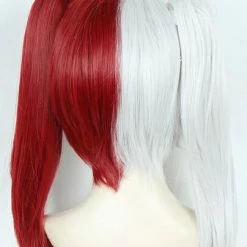 45cm My Hero Academia Shoto Todoroki Female Version Cosplay Wig