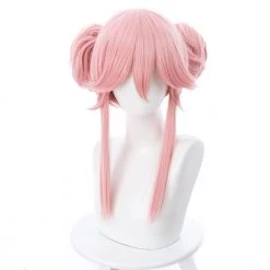 Pink 40cm Fate/Grand Order Tamamo No Mae Cosplay Wig