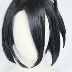 Black Grey 35cm Pokemon Sword And Shield Allister Cosplay Wig