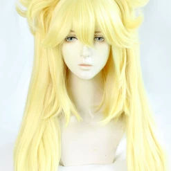 Gold 80cm Burn The Witch Nini Spangle Cosplay Wig