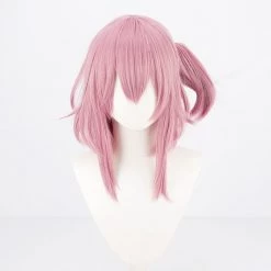 Pink 35cm Virtual YouTuber Rosemi Lovelock Cosplay Wig