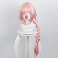 Pink And White 85cm Fate/Apocrypha Astolfo Rider Of Black Cosplay Wig