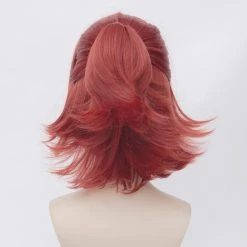 Red 35cm Macross Delta Kaname Buccaneer Cosplay Wig -Cosplay Shopper Store COS 001 03 34
