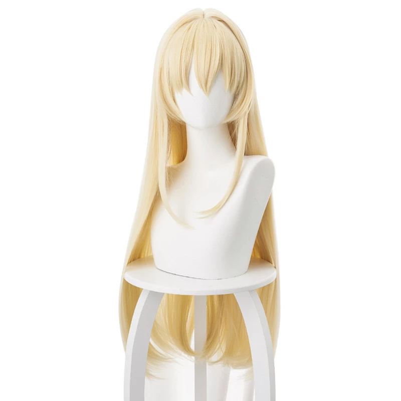 Yellow 80cm Arifureta: From Commonplace To World's Strongest Yue Cosplay Wig 3 Yellow 80cm Arifureta: From Commonplace To World's Strongest Yue Cosplay Wig