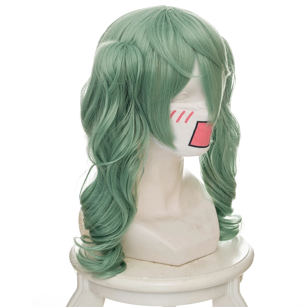 Green 45cm Vocaloid Hatsune Miku Sand Planet Cosplay Wig 4 Green 45cm Vocaloid Hatsune Miku Sand Planet Cosplay Wig - Image 2
