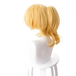 Yellow 35cm Super Mario Bros. U Princess Bowsette Cosplay Wig -Cosplay Shopper Store COS 002 03 108
