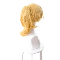 Yellow 35cm Super Mario Bros. U Princess Bowsette Cosplay Wig -Cosplay Shopper Store COS 002 05 72
