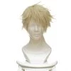 Gold 30cm Violet Evergarden Benedict Blue Cosplay Wig -Cosplay Shopper Store COS 003 01 92