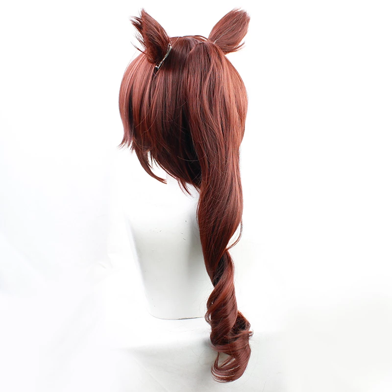 60cm Uma Musume Pretty Derby Tokai Teio Cosplay Wig 6 60cm Uma Musume Pretty Derby Tokai Teio Cosplay Wig - Image 4
