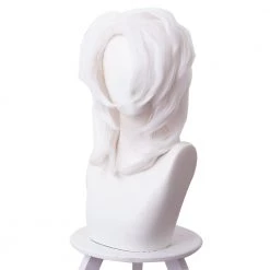 White 40cm Demon Slayer: Kimetsu No Yaiba Rui Cosplay Wig