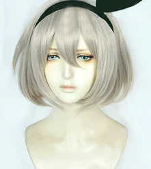 Grey 30cm Pokemon Sword And Shield Bea Cosplay Wig