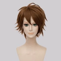 Brown 30cm IDOLiSH7 Ryunosuke Tsunashi Cosplay Wig