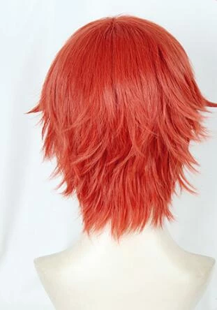 Orange 30cm SSSS.Gridman Yuta Hibiki Cosplay Wig 4 Orange 30cm SSSS.Gridman Yuta Hibiki Cosplay Wig - Image 2
