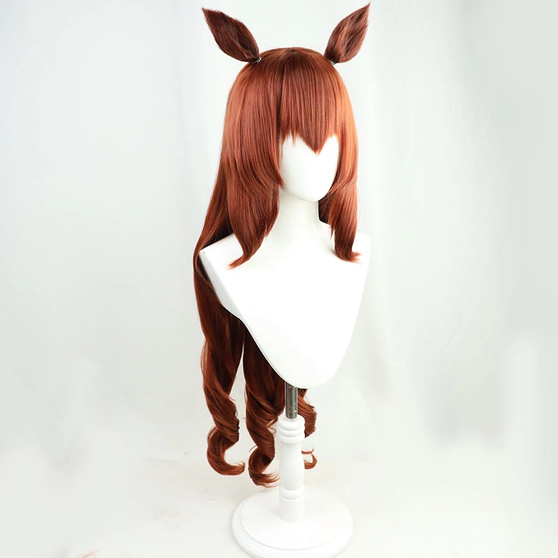 Brown 70cm Uma Musume Pretty Derby Maruzensky Cosplay Wig 5 Brown 70cm Uma Musume Pretty Derby Maruzensky Cosplay Wig - Image 3