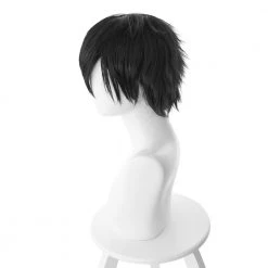 Black 30cm Sword Art Online Alicization Kazuto Kirigaya Kirito Cosplay Wig -Cosplay Shopper Store COS 004 03 101