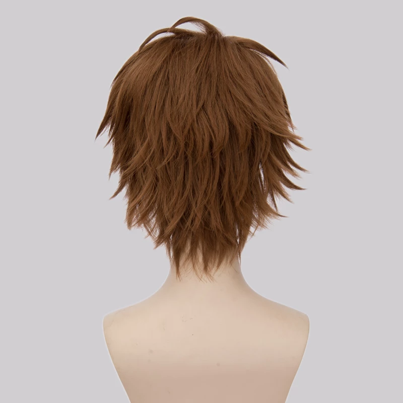 Brown 30cm IDOLiSH7 Ryunosuke Tsunashi Cosplay Wig 5 Brown 30cm IDOLiSH7 Ryunosuke Tsunashi Cosplay Wig - Image 3
