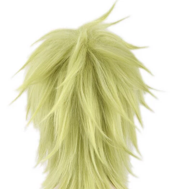 Light Green 35cm 07-Ghost Mikage Cosplay Wig 6 Light Green 35cm 07-Ghost Mikage Cosplay Wig - Image 4