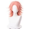 Orange 35cm Demon Slayer: Kimetsu No Yaiba Sabito Cosplay Wig
