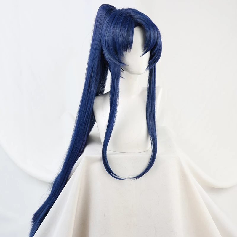 Blue 100cm Promise Of Wizard Oz Central Country Cosplay Wig 3 Blue 100cm Promise Of Wizard Oz Central Country Cosplay Wig