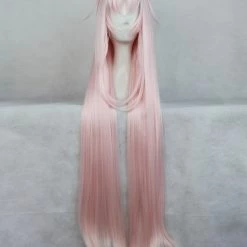 Pink 100cm K Project Neko Cosplay Wig