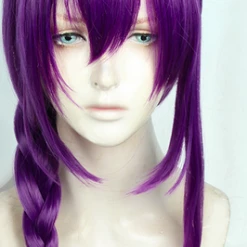 Purple 60cm Ensemble Stars ALKALOID Ayase Mayoi Cosplay Wig