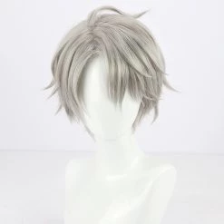 Gray 30cm Virtual YouTuber Kaida Haru Cosplay Wig 7 Gray 30cm Virtual YouTuber Kaida Haru Cosplay Wig -Cosplay Shopper Store COS 006 01 276 1