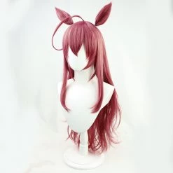 Red 80cm Uma Musume Pretty Derby Mihono Bourbon Cosplay Wig -Cosplay Shopper Store COS 006 02 207