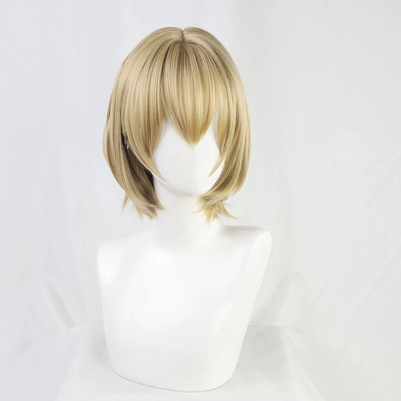 Blonde 30cm Promise Of Wizard Rutile Cosplay Wig 4 Blonde 30cm Promise Of Wizard Rutile Cosplay Wig - Image 2