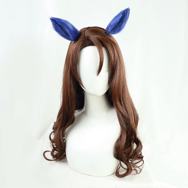 Brown 60cm Uma Musume Pretty Derby King Halo Cosplay Wig 3 Brown 60cm Uma Musume Pretty Derby King Halo Cosplay Wig