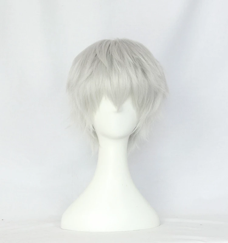 White 30cm Touken Ranbu Nakigitsune Cosplay Wig 3 White 30cm Touken Ranbu Nakigitsune Cosplay Wig