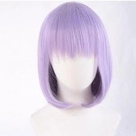 Puple 35cm Dagashi Kashi Hotaru Shidare Cosplay Wig