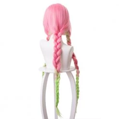 Pink And Green 90cm Demon Slayer: Kimetsu No Yaiba Mitsuri Kanroji Cosplay Wig 9 Pink And Green 90cm Demon Slayer: Kimetsu No Yaiba Mitsuri Kanroji Cosplay Wig -Cosplay Shopper Store COS 007 03 136