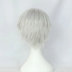 White 30cm Touken Ranbu Nakigitsune Cosplay Wig 7 White 30cm Touken Ranbu Nakigitsune Cosplay Wig -Cosplay Shopper Store COS 007 03 4