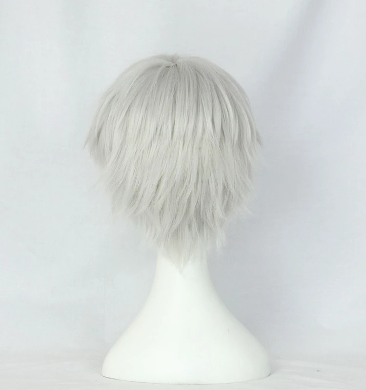 White 30cm Touken Ranbu Nakigitsune Cosplay Wig 5 White 30cm Touken Ranbu Nakigitsune Cosplay Wig - Image 3
