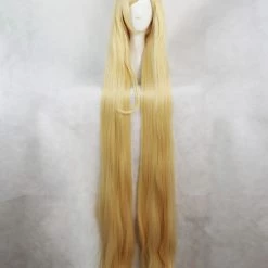 Gold 120cm Noragami Aragoto Bishamonten Cosplay Wig