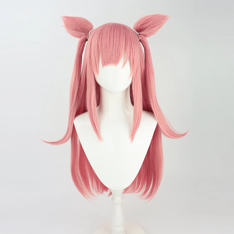 Pink 70cm Uma Musume Pretty Derby Agnes Digital Cosplay Wig 3 Pink 70cm Uma Musume Pretty Derby Agnes Digital Cosplay Wig