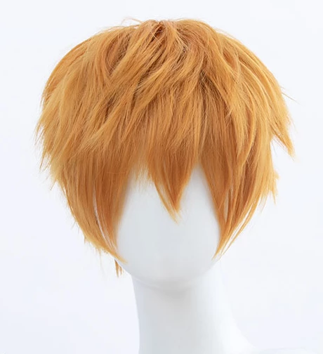 Gold 30cm Toilet-Bound Hanako-kun Kou Minamoto/Teru Minamoto Cosplay Wig 4 Gold 30cm Toilet-Bound Hanako-kun Kou Minamoto/Teru Minamoto Cosplay Wig - Image 2