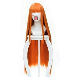 Orange 90cm Persona 5 Futaba Sakura Cosplay Wig