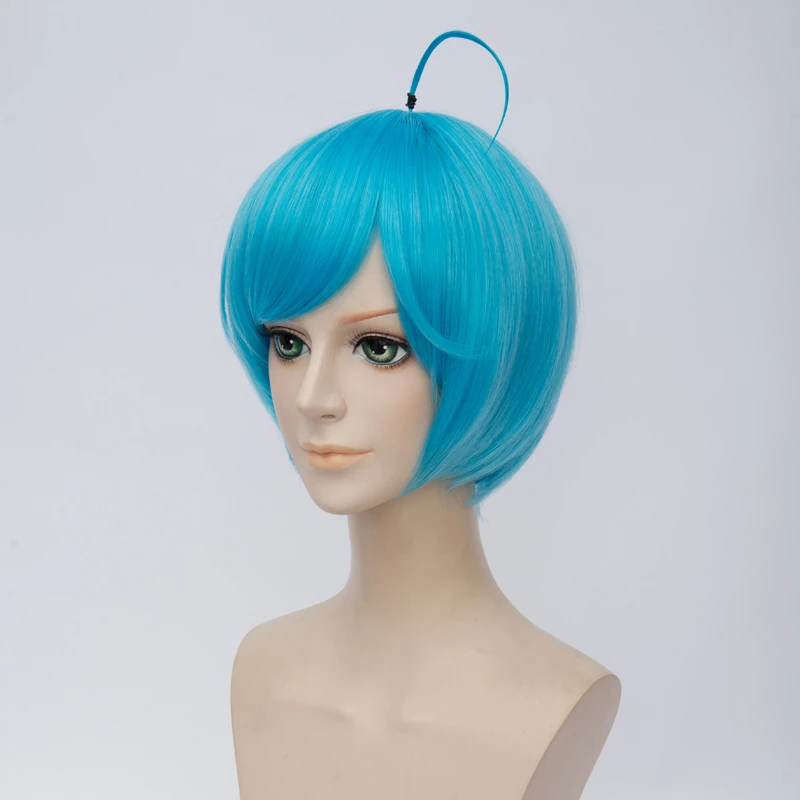 Blue 30cm Ensemble Stars Kanata Shinkai Cosplay Wig 4 Blue 30cm Ensemble Stars Kanata Shinkai Cosplay Wig - Image 2