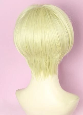 Blonde 30cm Hakata Tonkotsu Ramens Enokida Cosplay Wig 5 Blonde 30cm Hakata Tonkotsu Ramens Enokida Cosplay Wig - Image 3