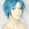 Blue 30cm Yarichin Bitch Club Yui Tamura Cosplay Wig -Cosplay Shopper Store COS 010 01 128
