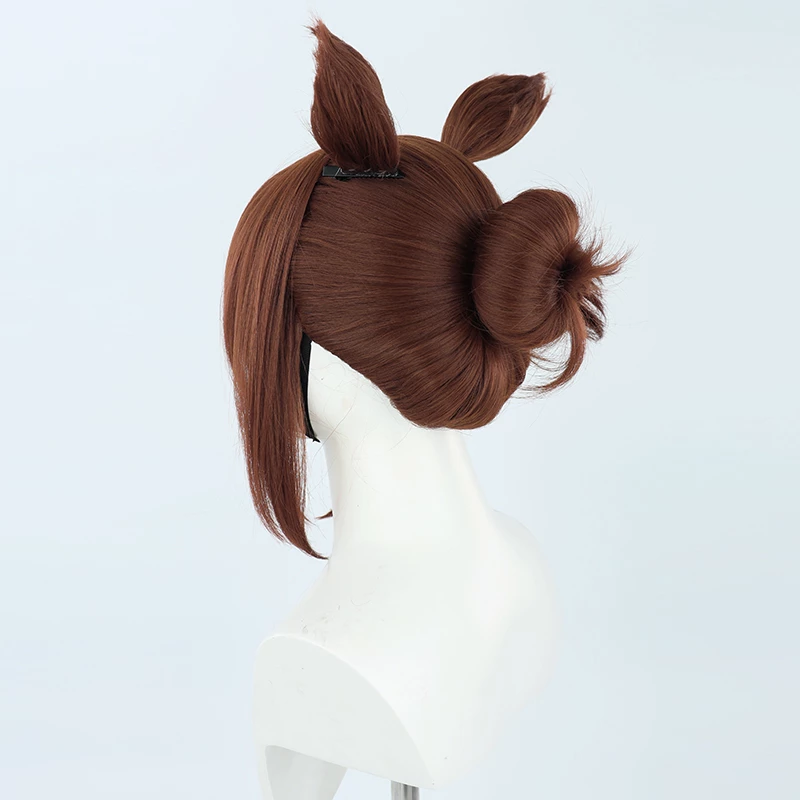 Brown 30cm Uma Musume Pretty Derby Fine Motion Cosplay Wig 6 Brown 30cm Uma Musume Pretty Derby Fine Motion Cosplay Wig - Image 4