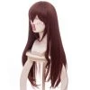 Brown Red 80cm Steins;Gate 0 Kurisu Makise Cosplay Wig -Cosplay Shopper Store COS 011 01 102
