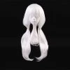 White 50cm Danganronpa V3: Killing Harmony Angie Yonaga Cosplay Wig -Cosplay Shopper Store COS 011 01 137