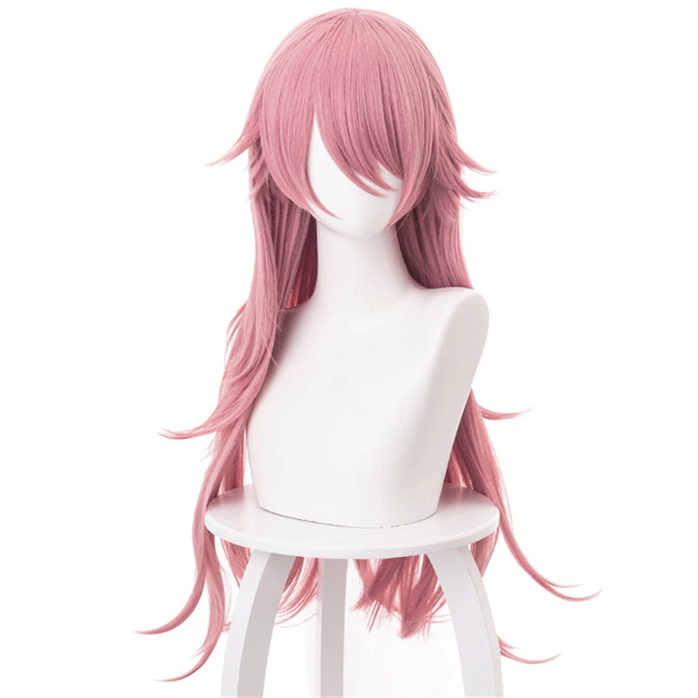 Pink 75cm Honkai Impact 3rd Rozaliya Olenyeva Cosplay Wig 4 Pink 75cm Honkai Impact 3rd Rozaliya Olenyeva Cosplay Wig - Image 2