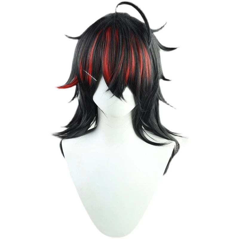 55cm Virtual YouTuber Vox Akuma Cosplay Wig 4 55cm Virtual YouTuber Vox Akuma Cosplay Wig - Image 2