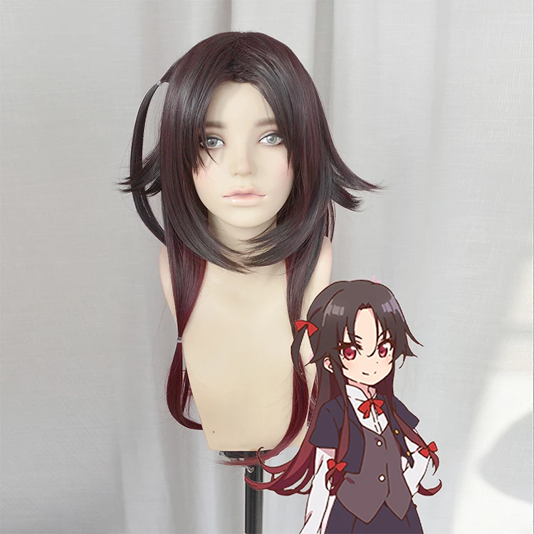80cm The Ryuo's Work Is Never Done! Ai Yashajin Cosplay Wig 4 80cm The Ryuo's Work Is Never Done! Ai Yashajin Cosplay Wig - Image 2