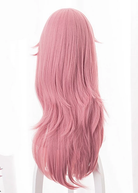 Pink 75cm Honkai Impact 3rd Rozaliya Olenyeva Cosplay Wig 6 Pink 75cm Honkai Impact 3rd Rozaliya Olenyeva Cosplay Wig - Image 4