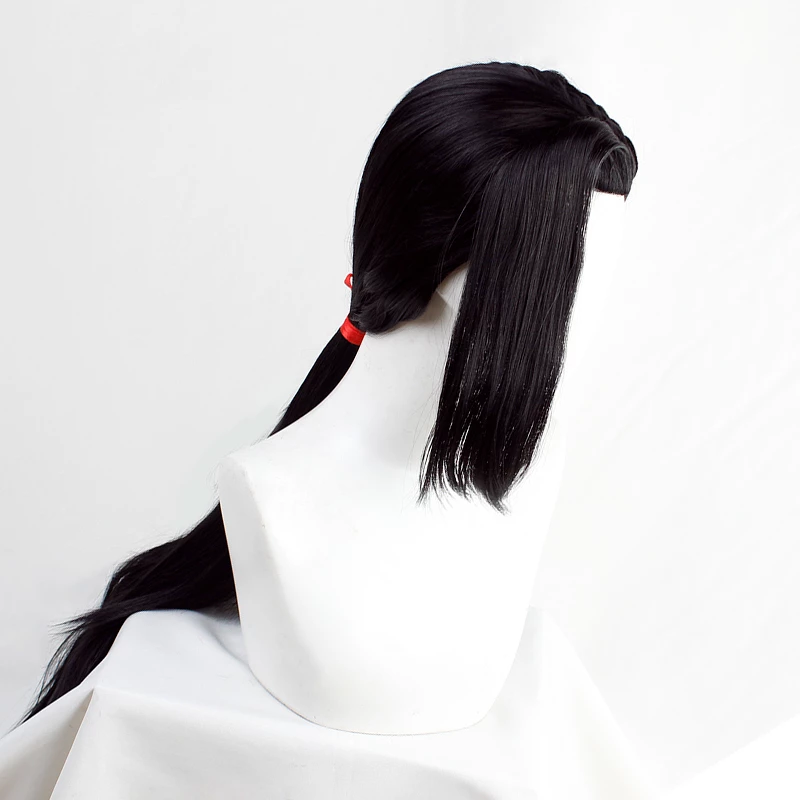 Black 90cm Disney: Twisted-Wonderland Jamil Viper Cosplay Wig 6 Black 90cm Disney: Twisted-Wonderland Jamil Viper Cosplay Wig - Image 4