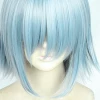 Blue 35cm Final Fantasy XIV Haurchefant Greystone Cosplay Wig